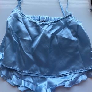 Nasty Gal satin pj set